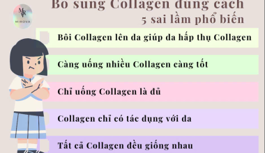 Bổ sung Collagen đúng cách: 5 sai lầm phổ biến mà 90% mọi người mắc phải