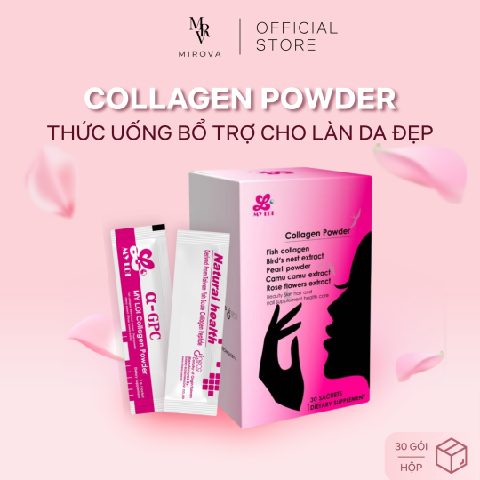 [Hộp 30 Gói] MIROVA Collagen Peptide Cao Cấp