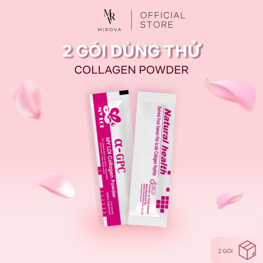 [2 gói Dùng Thử] MIROVA Collagen Peptide Cao Cấp 