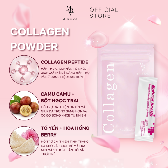 [Túi 7 Gói] MIROVA Collagen Peptide Cao Cấp