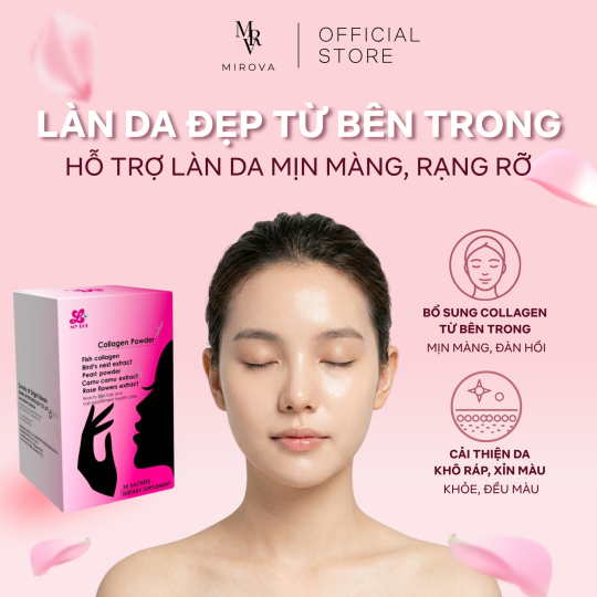 [Hộp 30 Gói] MIROVA Collagen Peptide Cao Cấp