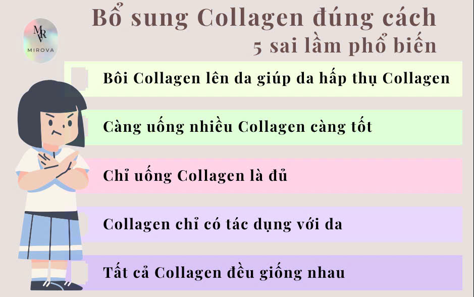 Bổ sung Collagen đúng cách: 5 sai lầm phổ biến mà 90% mọi người mắc phải